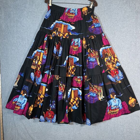 Multicolor Native Aztec Vintage Trippy Women's Skirt